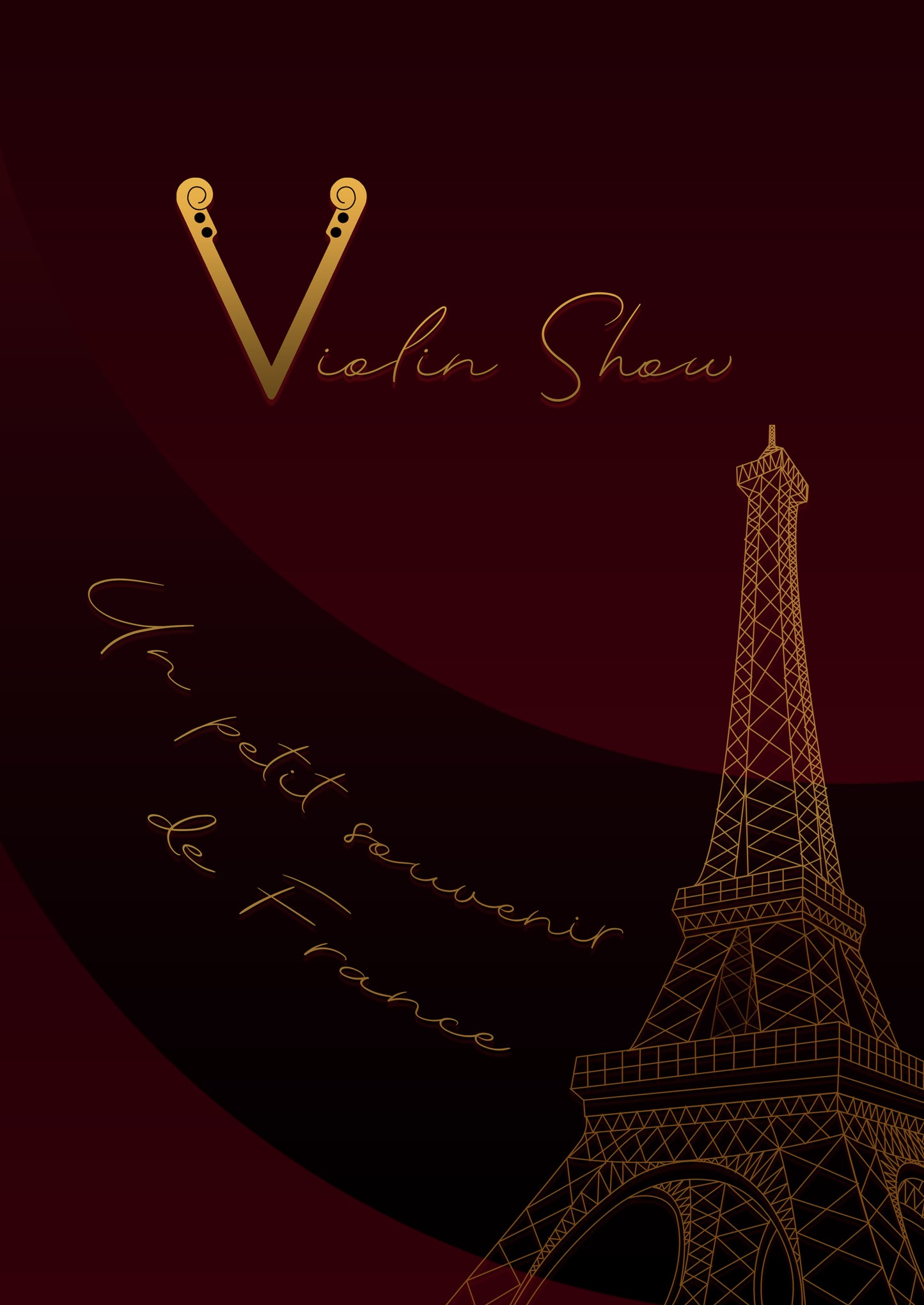 «Un Petit Souvenir de France for two violins» by Violin Show